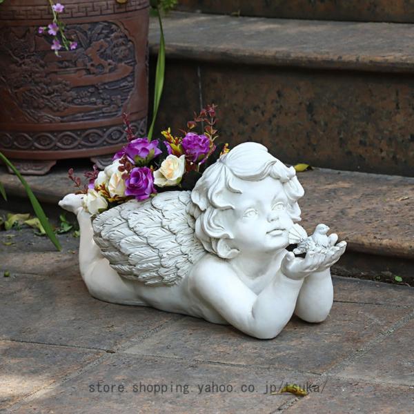 天使 置物 アンティーク風 【公式通販】