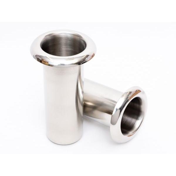 花筒　ステンレス　Stainless steel ステンレス製 花筒1対 ツバ無し : つかさ石材ヤフーショップ - 通販