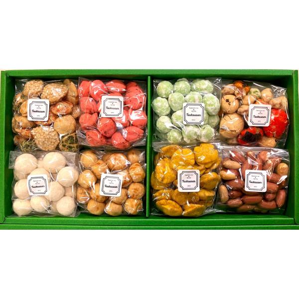 品名　素煎り落花生・内容量　40g・ 落花生産地　千葉県品名　カレー豆・内容量　35g・落花生産地　中国(国内加工)品名　うぐいす豆・内容量　40g・落花生産地　中国(国内加工)品名　五色豆・内容量　35g・落花生産地　中国(国内加工)品名...