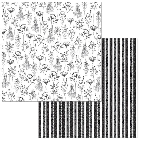 BoBunny (ボバニー) パターンペーパー Black Tie Affair - 12 x 12 - Glamour 7310134