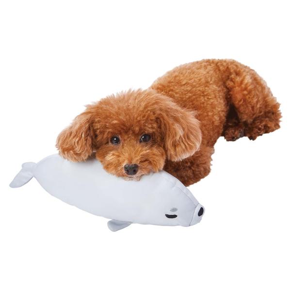 ペティオ (Petio) 犬猫用おもちゃ ひんやりTOYあごまくらHNA アザラシ