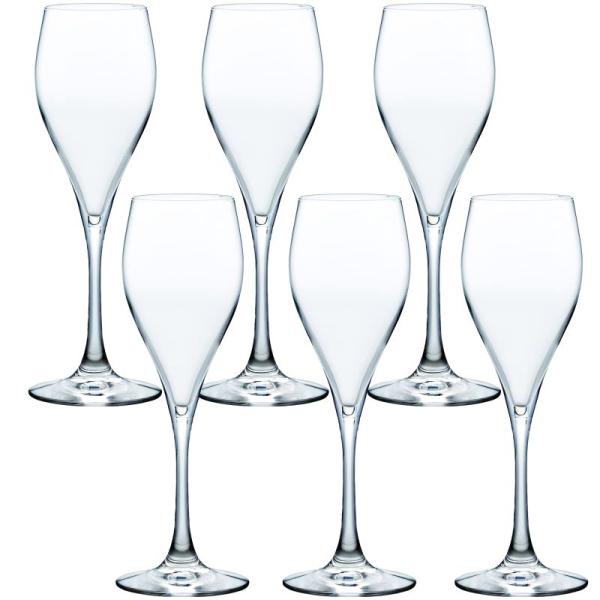 東洋佐々木ガラス シャンパングラス 泡立ち機能付き 205ml 