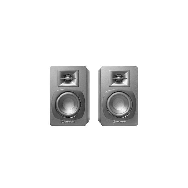 オーディオテクニカ AT-SP3X パワードブックシェルフスピーカー Bluetooth対応 ブラック