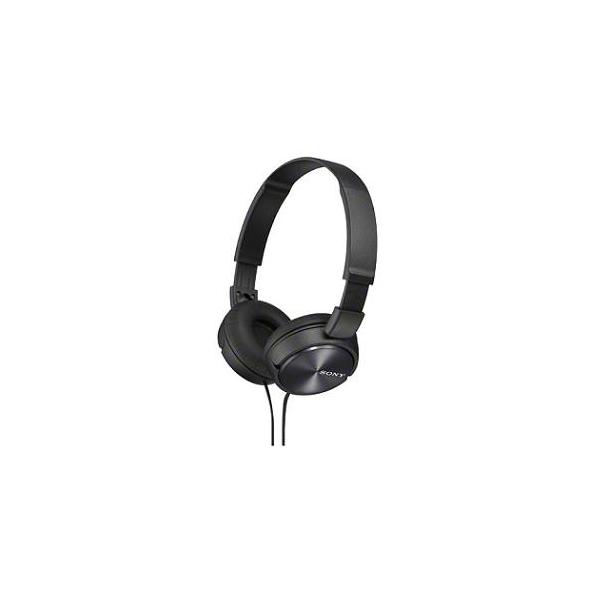 他サイト： ソニー MDR-ZX310／B 密閉ダイナミック ステレオヘッドホン 1.2m ブラックの商品画像