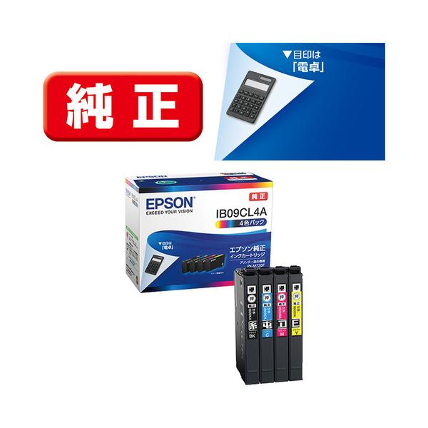 エプソン IB09CL4A インクカートリッジ   4色パック