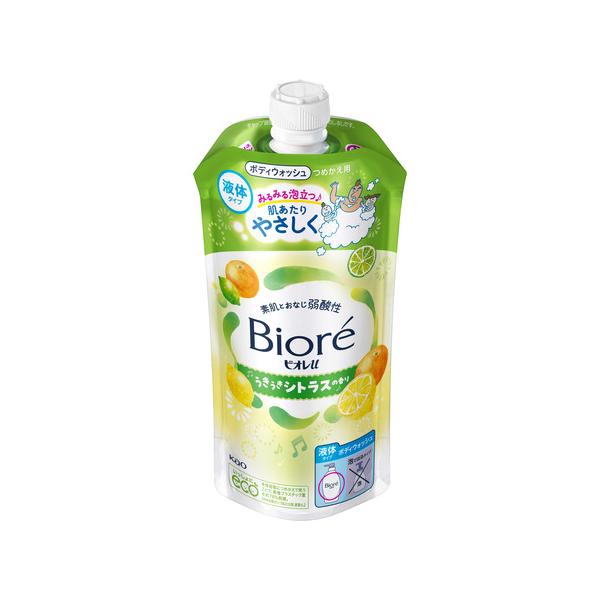花王 ビオレu シトラスの香り つめかえ用 ボディソープ 320ml