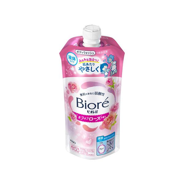 花王 ビオレu キラキラローズの香り つめかえ ボディソープ 320ml