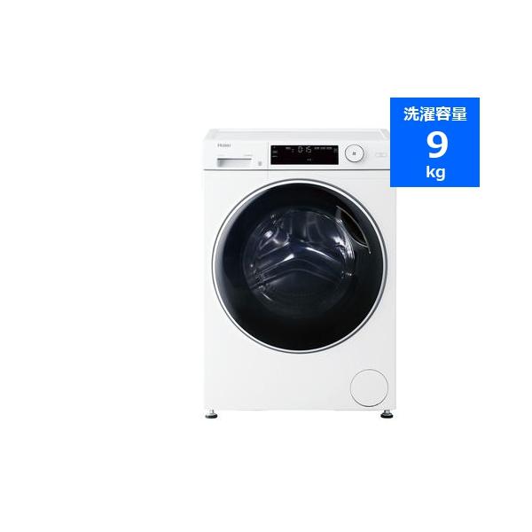 最終値下げ　美品　Haier ドラム式洗濯機 9Kg 本体　JW-TD90SA Haier JW-TD90SA-W ドラム式洗濯機 9kg ホワイト JWTD90SAW : ツクモ