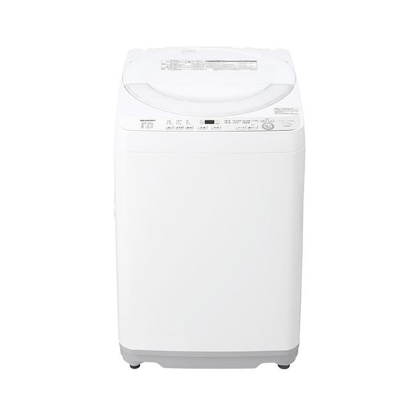 美品　売り切り価格！SHARP/6kg洗濯機/ES-GE60K-T★送風機能/Ag+イオンコート搭載/穴なし槽カビぎらい/ステンレス槽/ガンココース(9S10876) シャープ 全自動洗濯機 洗濯6.0kg 穴なし槽 ガンコつけおきコース ES
