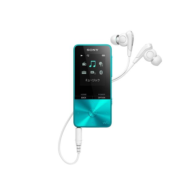 【アウトレット超特価】ソニー　NW-S315-L　ウォークマン　Sシリーズ[メモリータイプ]　16GB　ブルー　WALKMAN 22