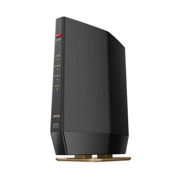 BUFFALO WSR-6000AX8P-MB 無線ルーター AirStation Wi-Fi 6 対応ルーター プレミアムモデル マットブラック WSR6000AX8PMB