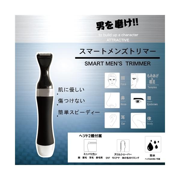 ヒロ・コーポレーション AM-T01 スマートメンズトリマー ブラック