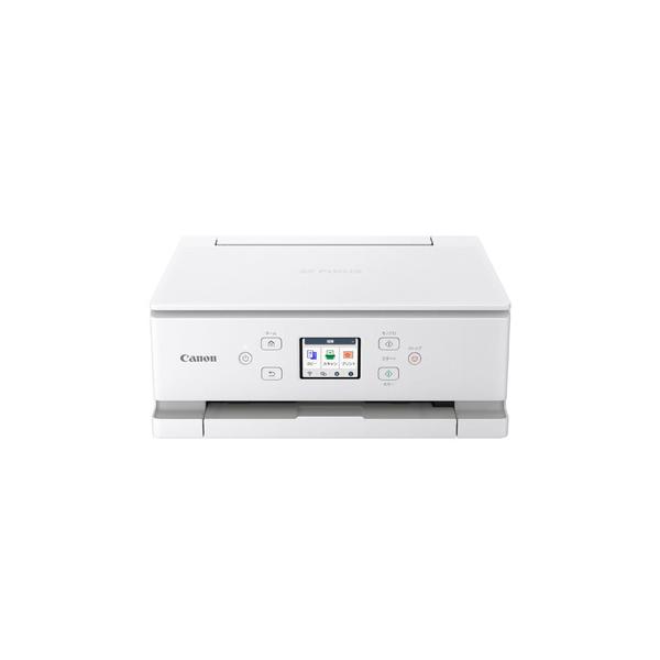 キヤノン PIXUSTS7630WH 5色インクジェット複合機 2WAY給紙対応 自動両面プリント Windows Mac ChromeOS対応 ホワイト