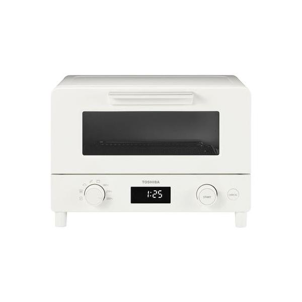 ±0 オーブントースター XKT-M010(W) ホワイト 東芝 HTR-W7(W) オーブントースター ミルキーホワイト : ツクモYahoo