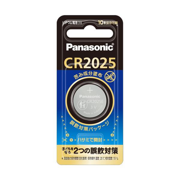 パナソニック CR-2025E／1P コイン形リチウム電池 1個入