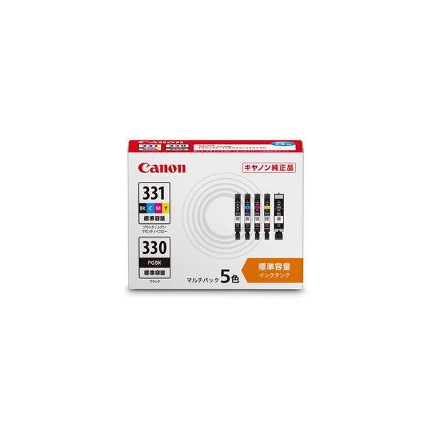キヤノン BCI-331+330／5MP 純正インクタンク 5色パック : ツクモYahoo