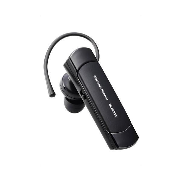 エレコム　LBT-HS21MPBK2　Bluetooth　5.2　ヘッドセット　左右両対応　マイク内蔵　ミュート機能　ブラック 500