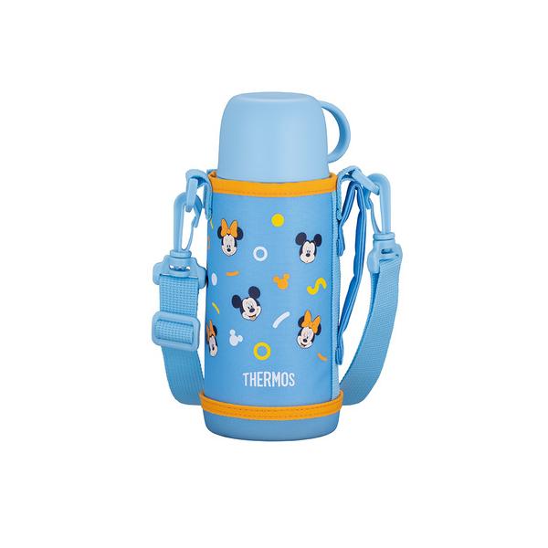 他サイト： THERMOS サーモス真空断熱２ウェイボトル FJJ-602WFDS-BLOR ブルーオレンジ 600mlの商品画像