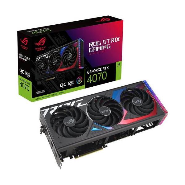 ASUS エイスース 3.12スロット占有 GeForce RTX 4070 搭載　グラフィックカード