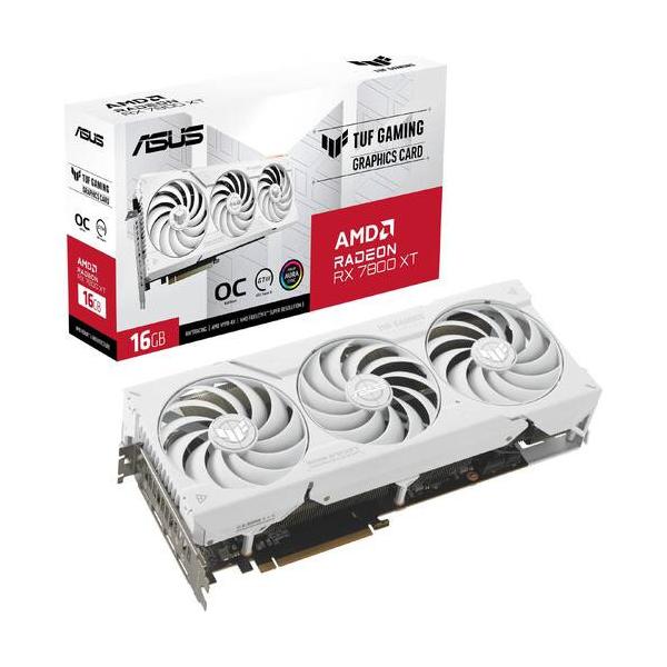 TUF Gaming Radeon RX 7800 XT White OC Edition 16GB GDDR6 TUF