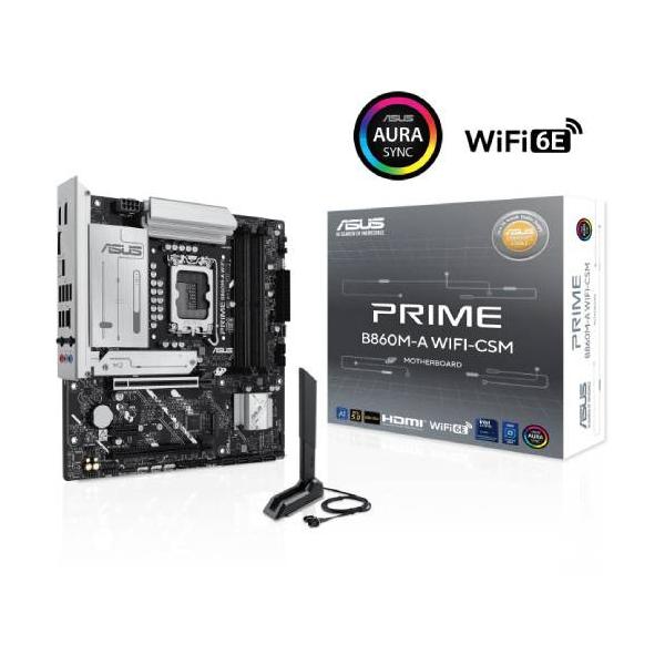 ASUS エイスース LGA 1851対応　Intel B860搭載　MicroATXマザーボード ▼対応CPUソケット：LGA1851 ▼チップセット：Intel B860 ▼フォームファクター：MicroATX ▼PCI Express...