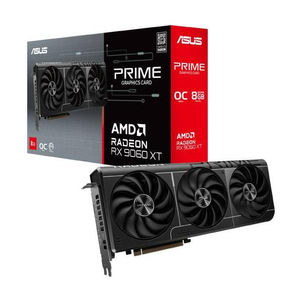 【新品】RX9060XT 8GB搭載ゲーミングPCフルセット ds900bk Prime Radeon RX 9060 XT 8GB GDDR6 OC Edition PRIME-RX9060XT