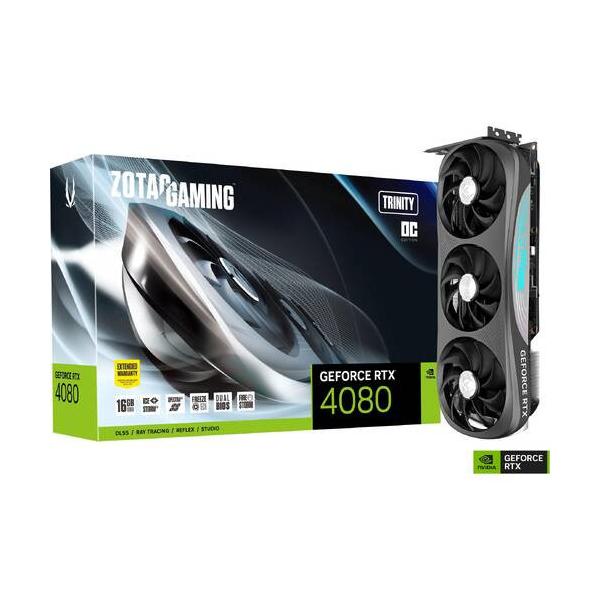 ZOTAC GAMING GEFORCE RTX 4080 16GB Trinity OC ZT-D40810J-10P