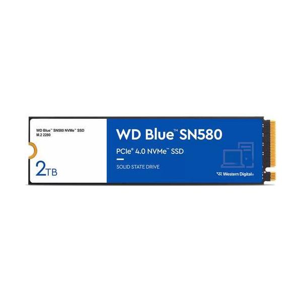 WDS200T3B0E [M.2 NVMe 内蔵SSD / 2TB PCIe Gen4x4 WD Blue SN580 SSD