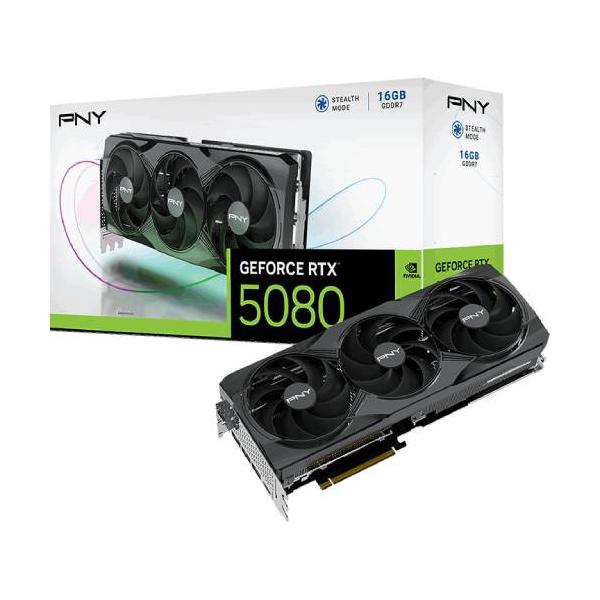 うぃ PNY GeForce RTX 5080 Triple Fan GPU VCG508016TFXPB1 : ツクモ