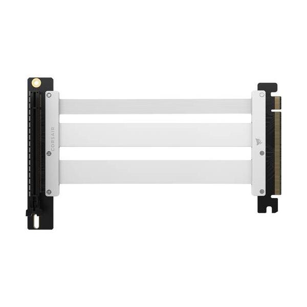 Premium PCIe 5.0 x16 Riser Cable White 175mm CC-9310005-WW