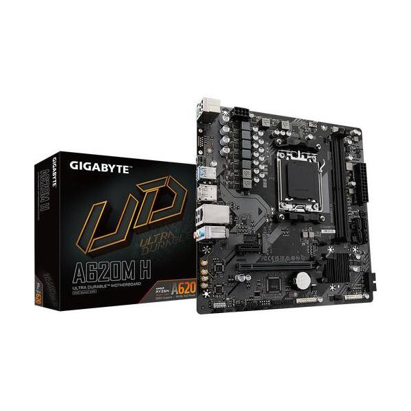 GIGABYTE ギガバイト AMD A620搭載 Socket AM5　MicroATXマザーボード ▼対応CPUソケット：Socket AM5 ▼チップセット：AMD A620 ▼フォームファクター：MicroATX ▼PCI Expr...