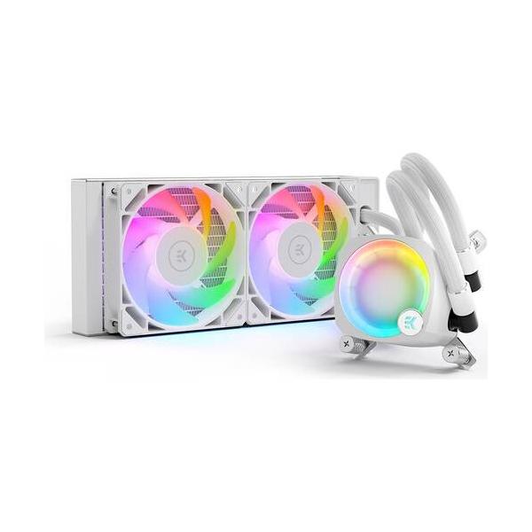 EK-Nucleus AIO CR240 Lux D-RGB - White : ツクモ パソコン Yahoo!店