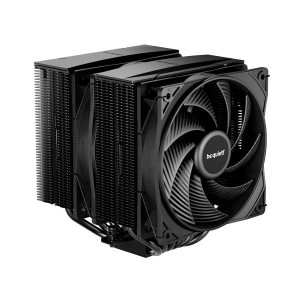 be quiet! ビークアイエット デュアルタワー　空冷CPUクーラー ▼対応ソケット intel：1851/1700 ▼対応ソケット AMD：AM5/AM4 ▼エアフロー：サイドフロー ▼色：ブラック系 ▼LED：LED非搭載
