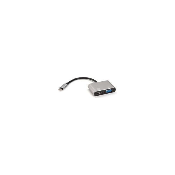 CCA-UCHDVGA-V2 USB Type-C to HDMI / VGA ϊA_v^[