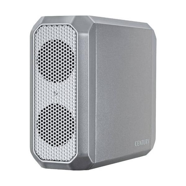 CENTURY センチュリー USB 40Gbps接続M.2 NVMeが最大4枚搭載できるSSDケース ▼ドライブベイ数：4 ▼幅：60mm ▼奥行：170mm ▼高さ：137mm