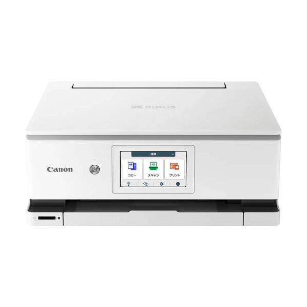 Canon キヤノン 5色ハイブリッドを採用 A4インクジェット複合機 ▼最大解像度・横：4800dpi ▼最大解像度・縦：1200dpi ▼用紙サイズ・最大（単票）：A4縦 ▼I/F・USB：Hi-Speed USB ▼Ethernet：...