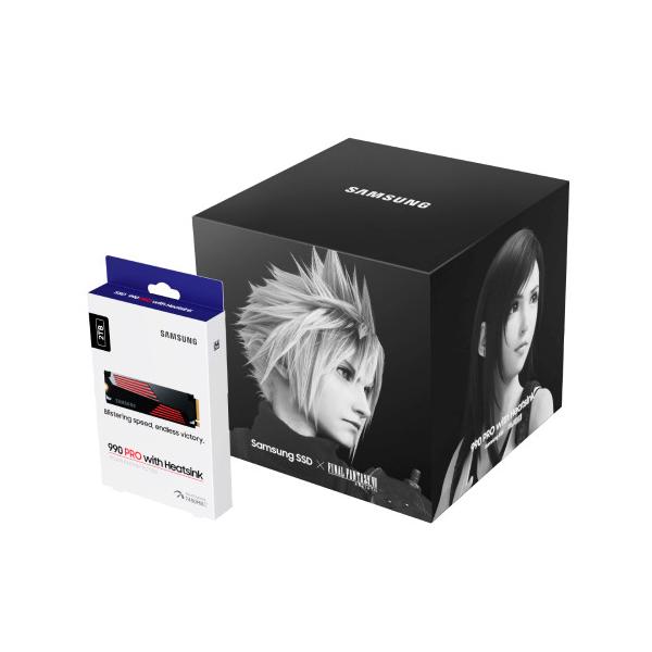 FF7 リバース コラボ記念 収納BOX付】990 PRO with Heatsink MZ