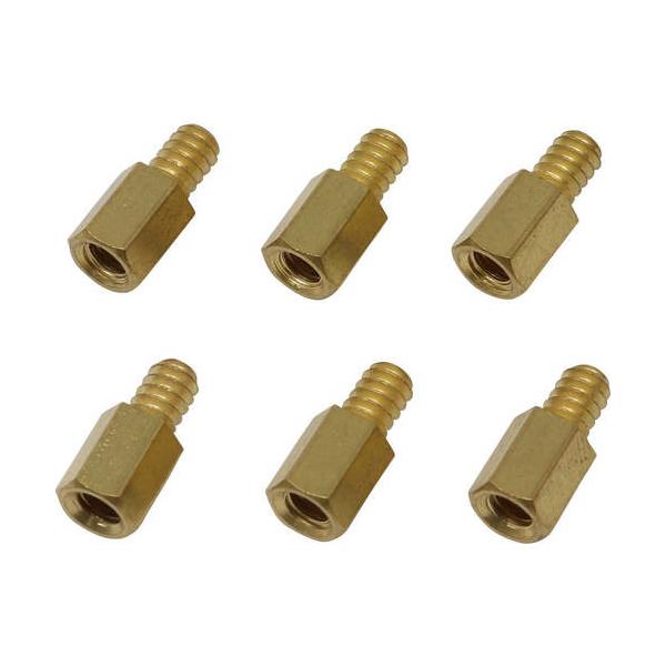 AINEX アイネックス 六角スペーサー インチネジタイプ 6個入 ▼種類：インチネジ ▼本数：6