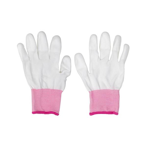 AINEX アイネックス 指先をポリウレタン塗装した静電気防止手袋 S/Mサイズ