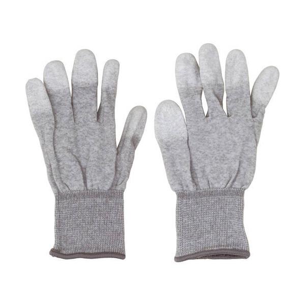 AINEX アイネックス 指先をポリウレタン塗装した静電気防止手袋 M/Lサイズ