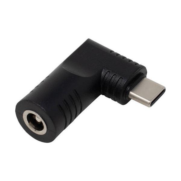 他サイト： DCC-5525　USB-C電源変換アダプタ PD65W対応 5.5mm×2.5mm用の商品画像