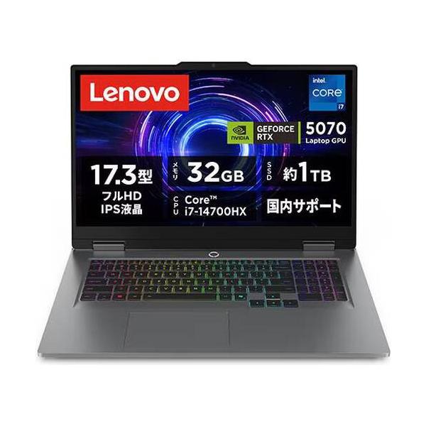 ゲーミングノート LOQ 17IRX10 83JH00EUJP [17.3型 /i7-14700HX