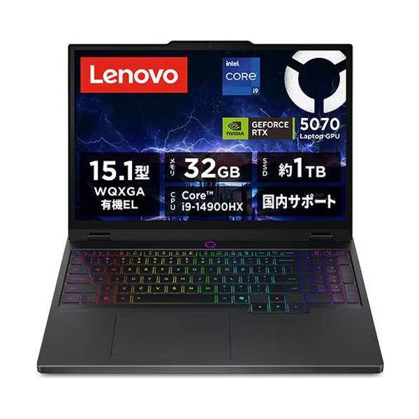 ゲーミングノート Legion 5i Gen 10 83LY00UVJP [15.1型 /i9-14900HX