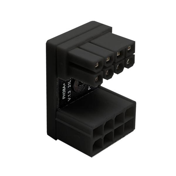 AREA エアリア ビデオカード8ピン電源用 方向Uターン型 PCI Express電源コネクタ8ピン