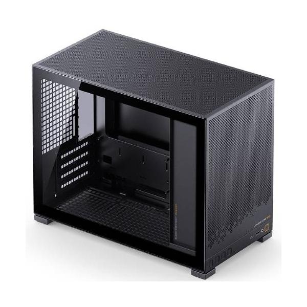 JONSBO ジョンスボ MicroATX対応PCケース ▼カラー：ブラック系 ▼サイドパネル：ガラス ▼背面コネクタ：対応 ▼対応マザー形式：Micro ATX 、Mini-ITX ▼重量：4.5kg ▼5インチベイ：0 ▼内部3.5イン...