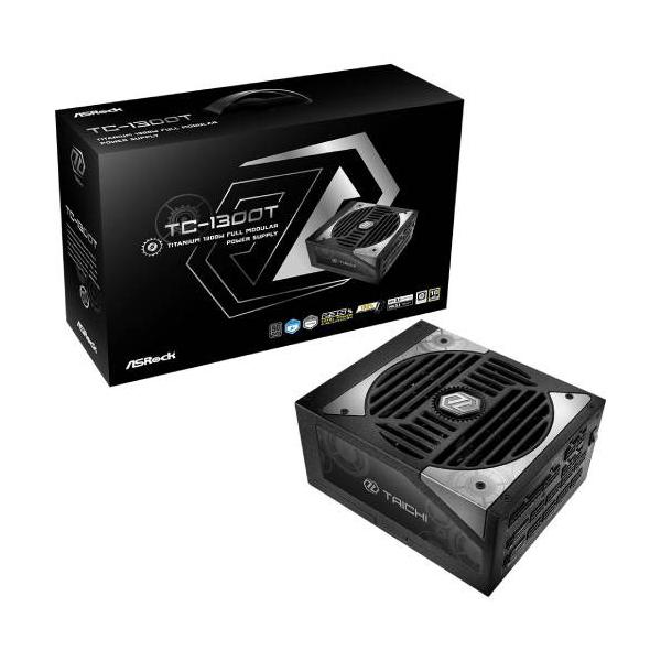 ASRock アスロック ATX3.1対応 80PLUS TITANIUM/ Cybenetics TITANIUM認証 1300W電源 ▼規格：ATX12V Ver 3 ▼定格出力：1300W ▼Cybenetics 効率認証：TITAN...