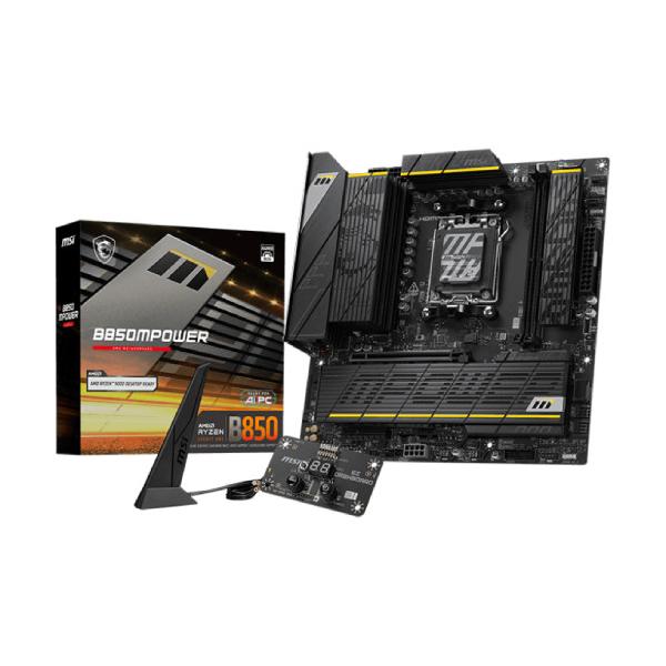 MSI エムエスアイ AMD B850搭載 Socket AM5対応 MicroATXマザーボード ▼対応CPUソケット：Socket AM5 ▼チップセット：AMD B850 ▼フォームファクター：MicroATX ▼PCI Expres...