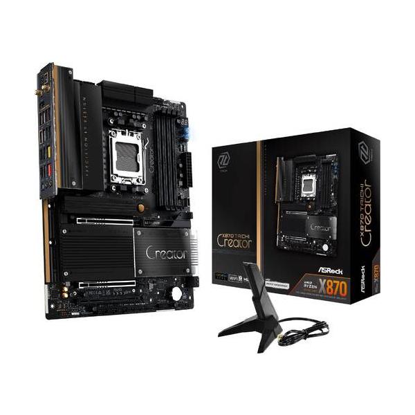 ASRock アスロック AMD X870搭載 Socket AM5対応 ATXマザーボード ▼対応CPUソケット：Socket AM5 ▼チップセット：AMD X870 ▼フォームファクター：ATX ▼PCI Express x16：2 ...