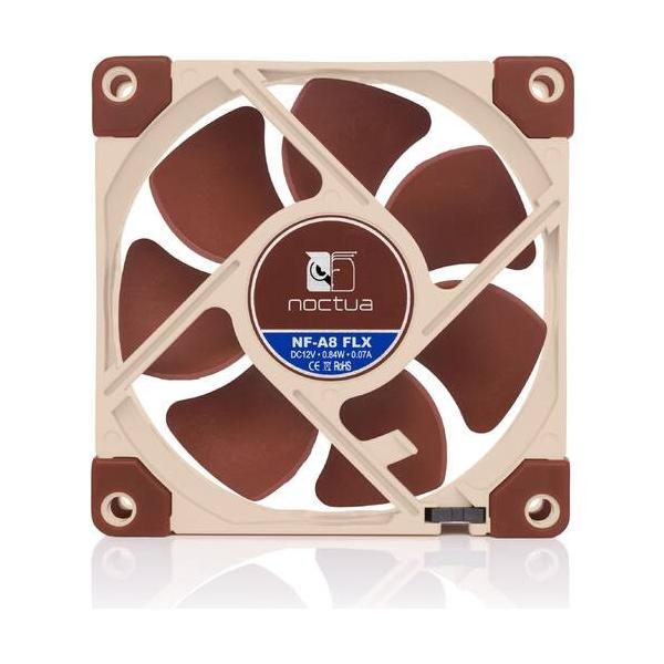 Noctua ノクチュア 80x80x25mm 3-pin 2000RPM ケースファン ▼サイズ：8cm ▼（最大）ファン回転数：2000rpm ▼LED：LED非搭載 ▼フレームカラー：その他 ▼接続方式：3pin