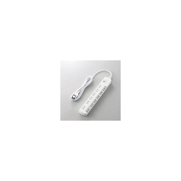 T-K6A-2625WH �d���^�b�v 2.5m �z���C�g 6�� �ق���h�~�V���b�^�[�t ���K�[�h�^�b�v �ʃX�C�b�`